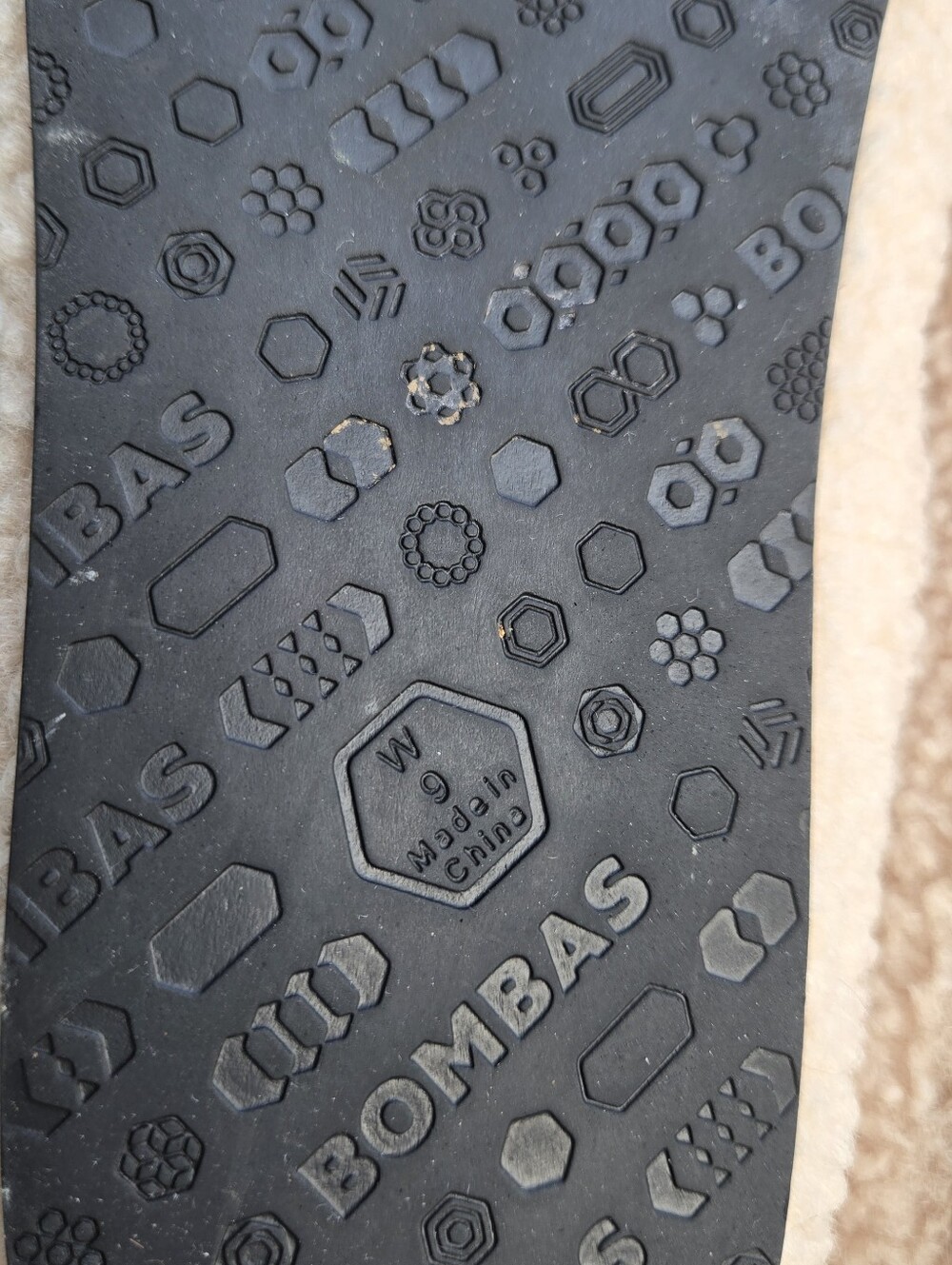 Bombas Sunday Slipper Sherpa Warm Cozy Cabincore Lounge Relax Shoe Soft Size 9 - Picture 8 of 8